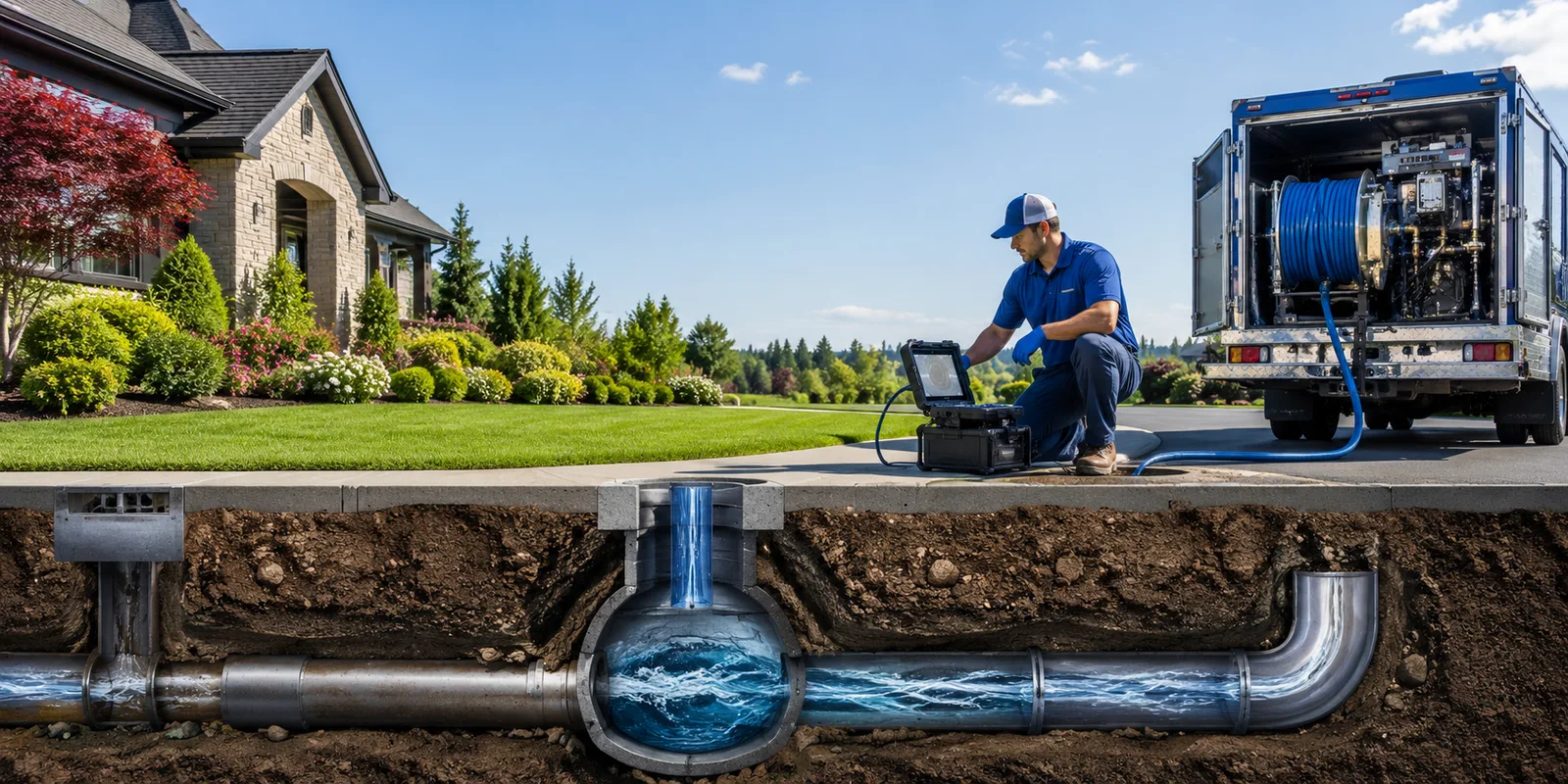 Drainage restoration information for Mozelle, KY